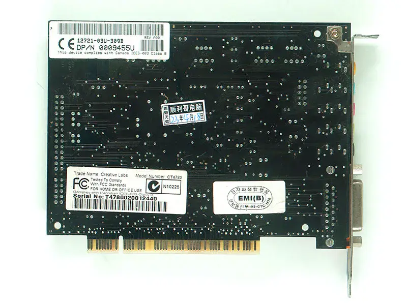 Tarjeta de sonido Creative CT4780