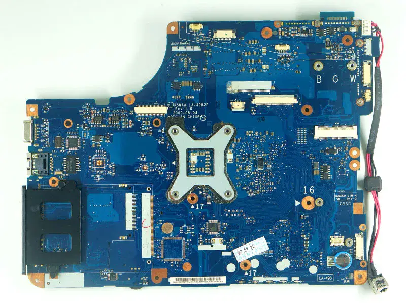 Placa base Toshiba K000092150 L500 L555