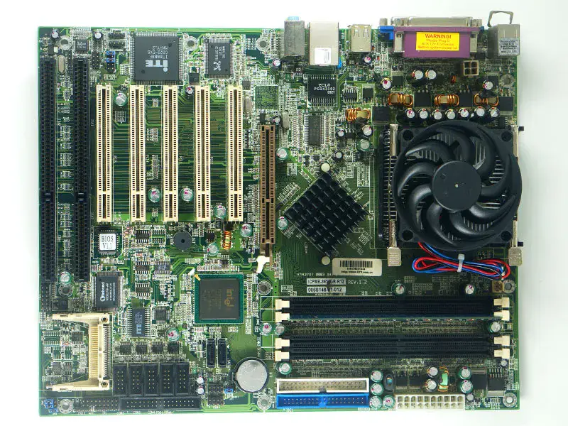 Placa base IEI ICPMB-8650GR-R12 REV:1.2