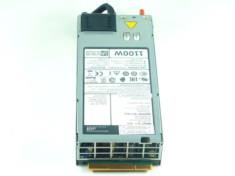 Fuente de alimentación 1100W DC PSU Para Dell R620 R630 R720 R730XD R520 NX3200 1100W 5G4WK Y1MGX E1100D-S0