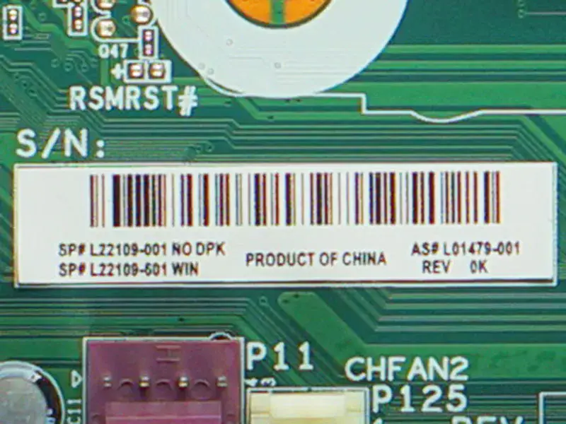 Placa base HP Elitedesk 800/880 G4 L22109-001 L22109-601 L01479-001
