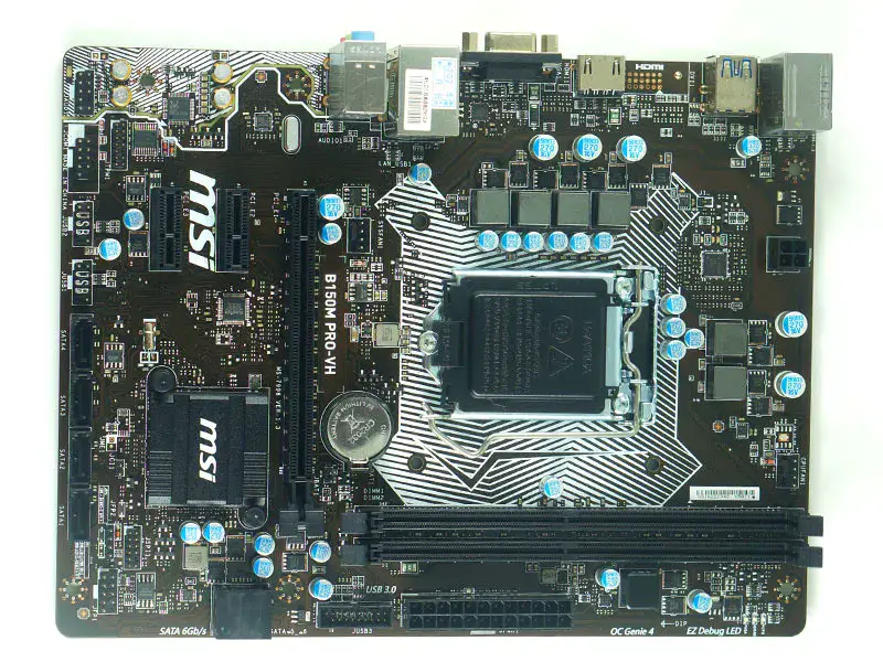 Placa base MSI B150M PRO-VH B150 LGA 1151 G4560 Micro-ATX