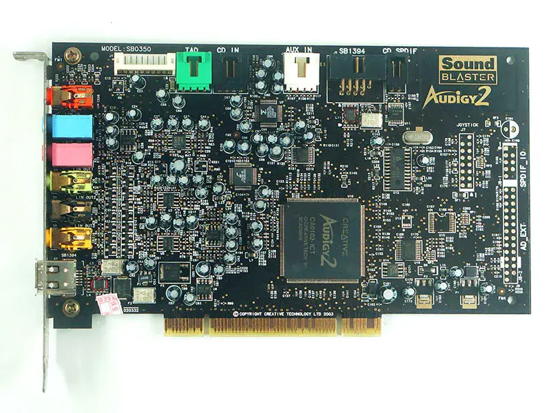 Tarjeta de sonido Creative SB0350