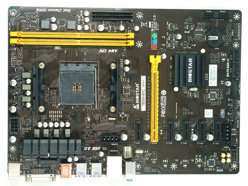 Placa base Biostar TB350-BTC Socket AM4 DDR4