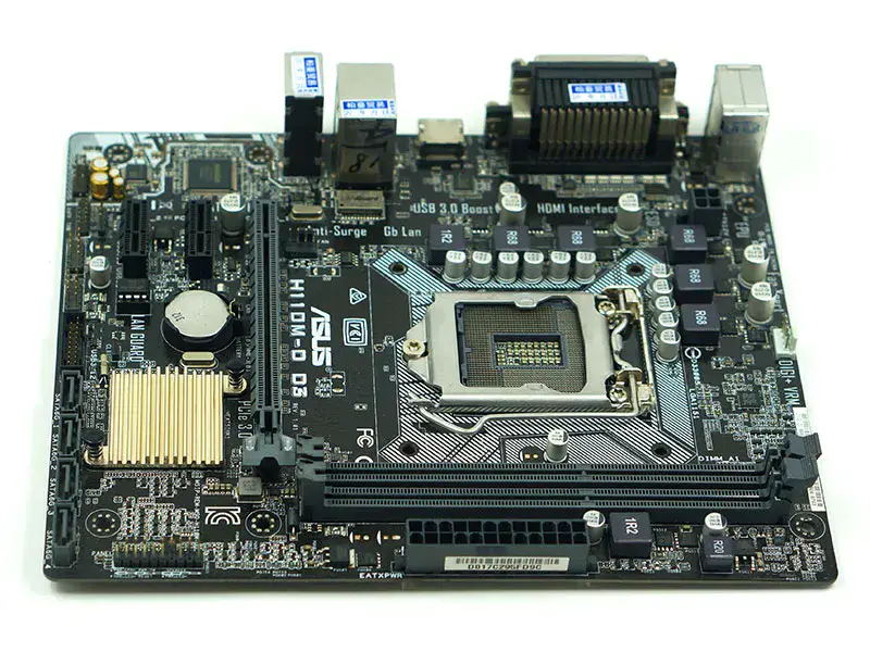 Placa base Asus H110M-D D3