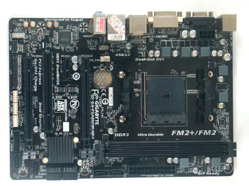 Placa base Gigabyte GA-F2A88XM-HD3 F2A88XM-HD3