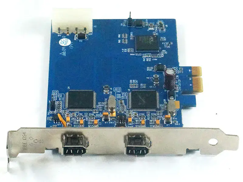 FWX2-PCIE10 Rev: 1.1 Tarjeta de captura FWX2-PCIE10-2 1394