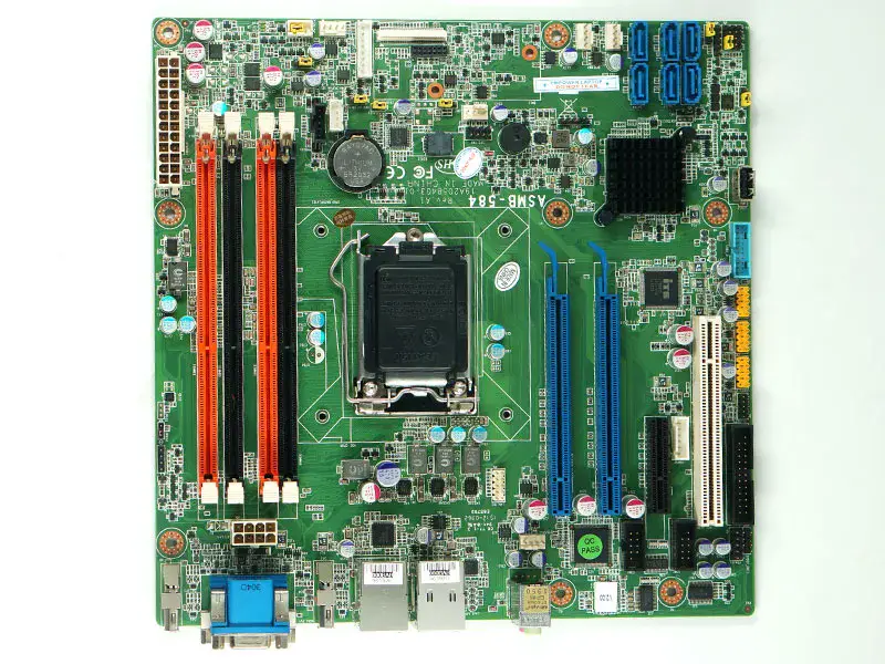 Advantech ASMB-584 REV.A1 ASMB-584G2 19A2058403-01 Placa base