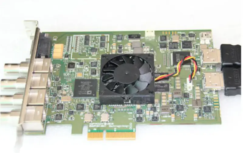 Tarjeta de captura de vídeo DeckLink HD Extreme 3D+ Placa base industrial PCIe