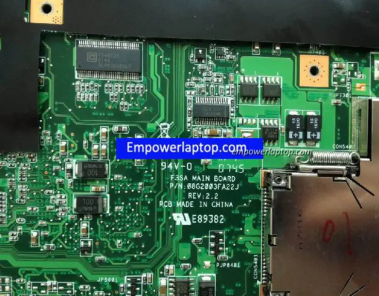 Placa base Asus F3SA