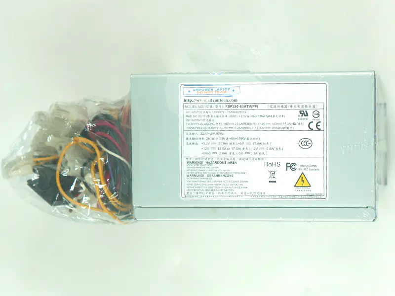 Fuente de alimentación para FSP Advantech ATX -5V 610L 250W Fuente de alimentación FSP250-60ATV(PF) FSP250-60GTV PS8-250ATX-ZE