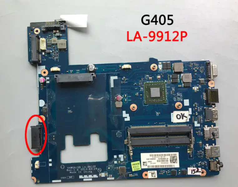 Placa base Lenovo G405 G505 LA-9912P