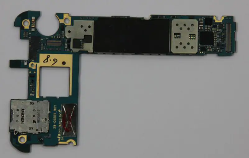 Samsung Galaxy S6 Edge G925A Placa base desbloqueado 32GB con Chips