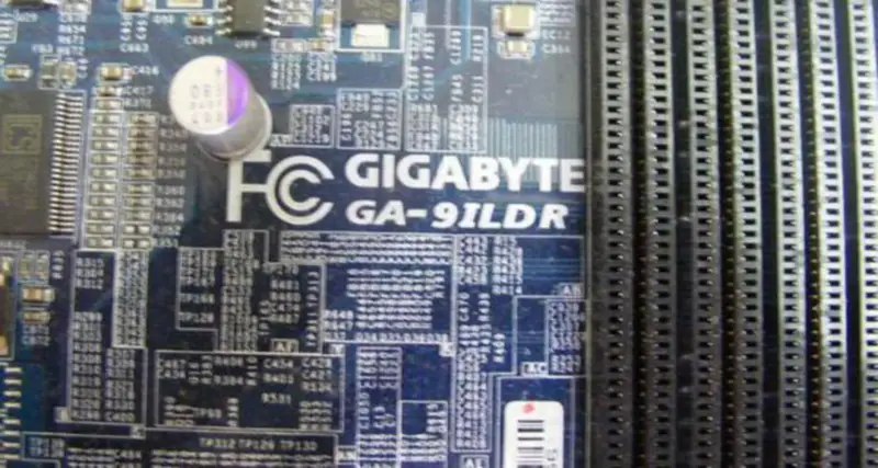 Placa base Gigabyte GA-9ILDR de 604 pines para servidor de impresión