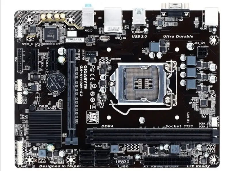 Gigabyte GA-H110M-S2 Placa base LGA1151/DDR4/32G/M-ATX