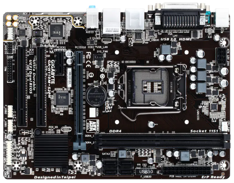 Gigabyte GA-H110M-S2PH Placa base LGA1151/DDR4/Mini-ITX