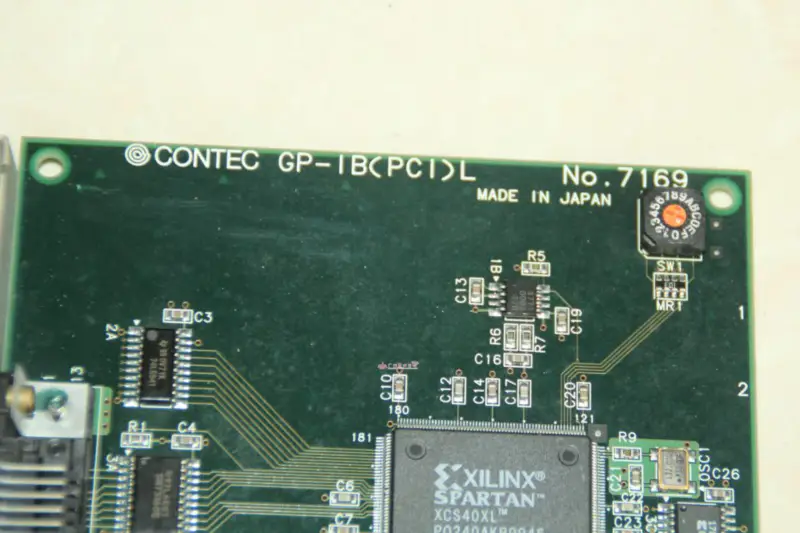 CONTEC GP-IB(PCI)L NO.7169A Tarjeta GPIB Placa base industrial