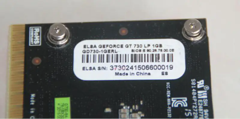 Tarjeta gráfica ELSA GEFORCE GT730 1G