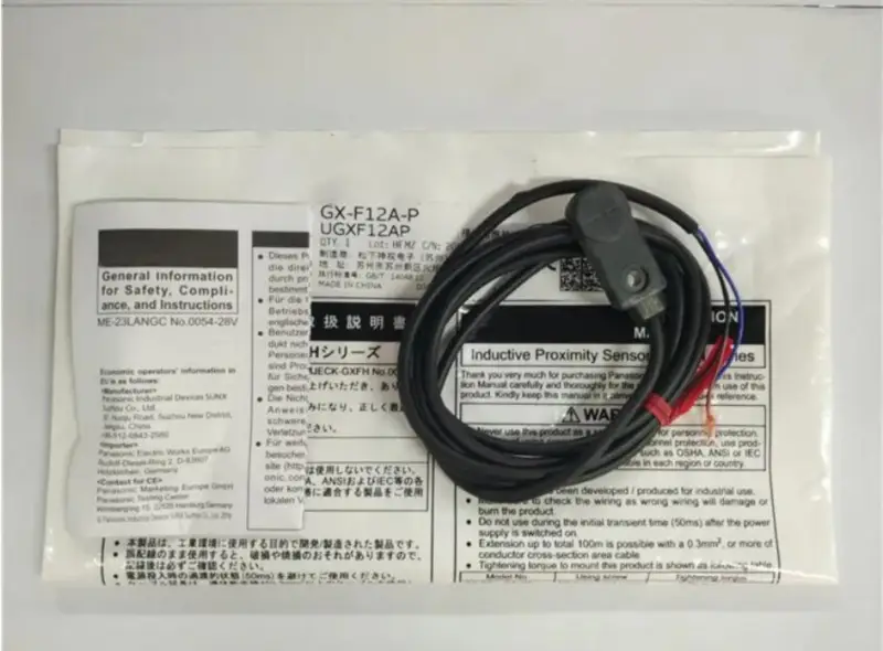 Sensor de proximidad Panasonic GX-F12A-P