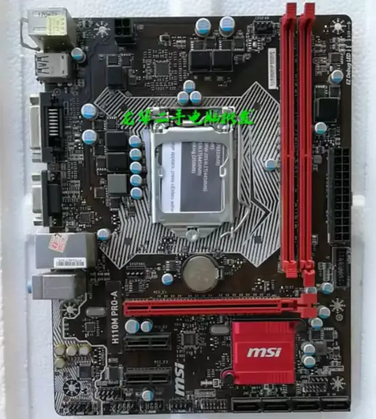 Placa base MSI H110M PRO-A LGA1151/DDR4/M-ATX