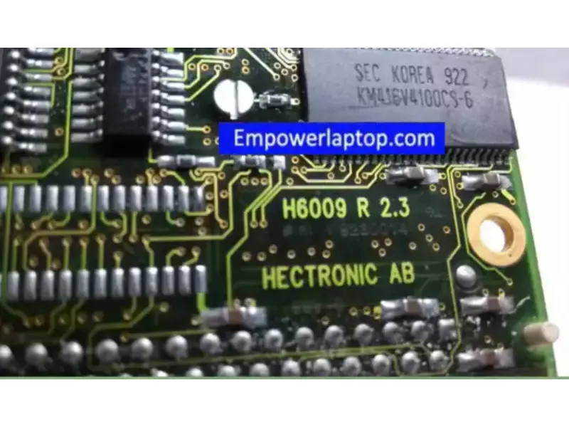 HECTRONIC AB H6009 R 2.3 FUNK TEST S/N 3980 placa base industrial