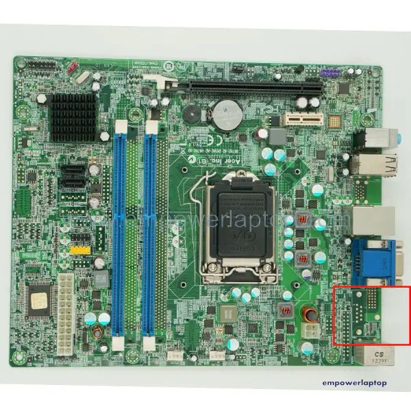 Placa base Acer LGA 1155 H61H2-AD