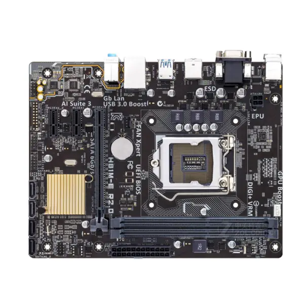 Asus H81M-E R2.0 Placa Base H81 Socket LGA 1150 i3 i5 i7 DDR3 16G Micro-ATX UEFI BIOS