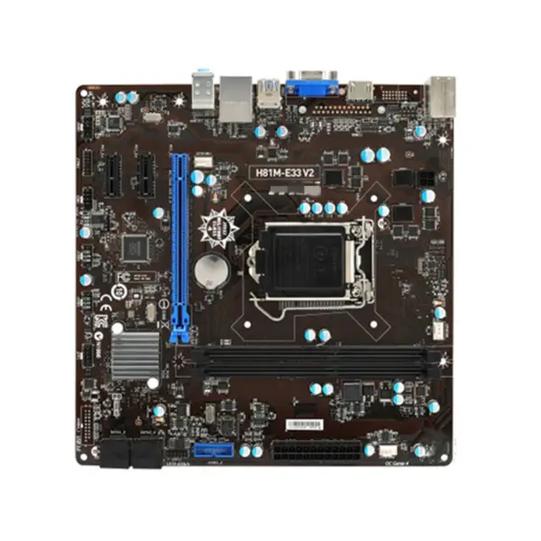 Placa base MSI H81M-E33 V2