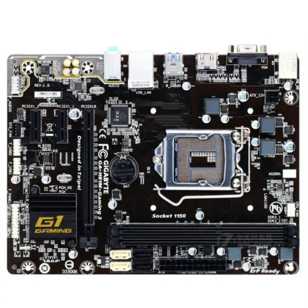 Gigabyte GA-H81M-Gaming 3 Placa base H81 Socket LGA 1150 DDR3 USB3.0 SATA3.0