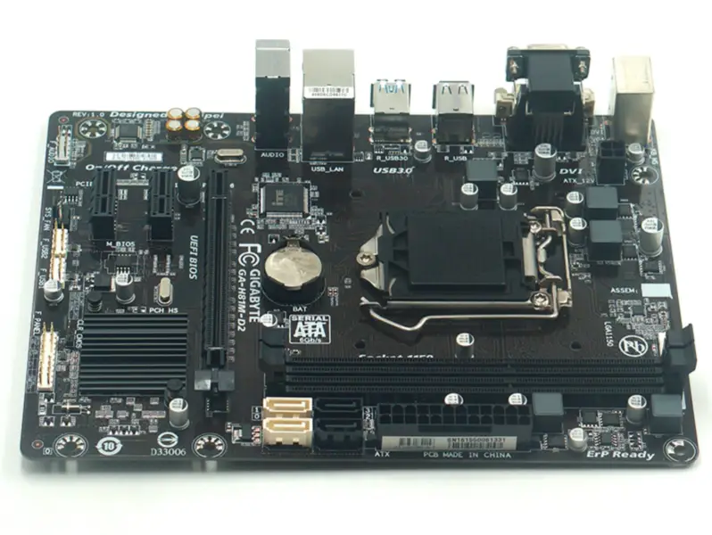 Placa Base Ga H81 Ddr3 Soporte Cpu 4ª Gen Lga1150 Ddr3 Ga H81m D2
