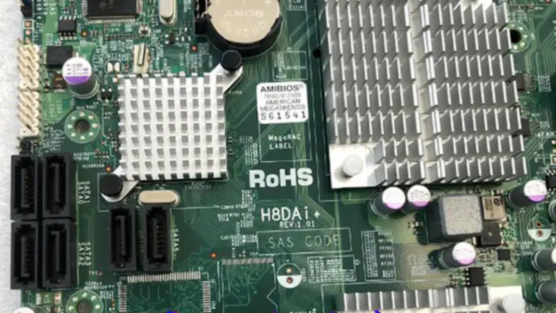 La placa base para estaciones de trabajo SuperMicro H8DAi+ es compatible con la CPU Opteron 2000