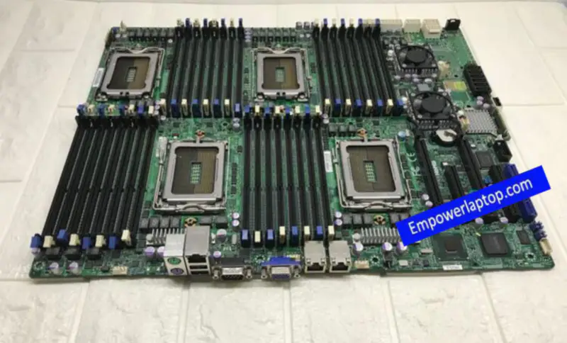 Placa base SuperMicro H8QG6-F G34 AMD de cuatro vías para servidores de gama alta compatible con 16 núcleos