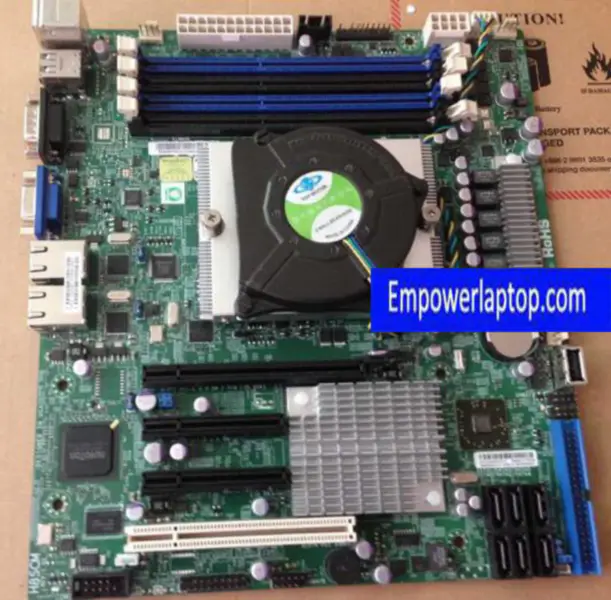 SuperMicro H8SCM SR5650 DDR3 C32 placa base soporte 4/6/8 núcleo con ventilador cpu
