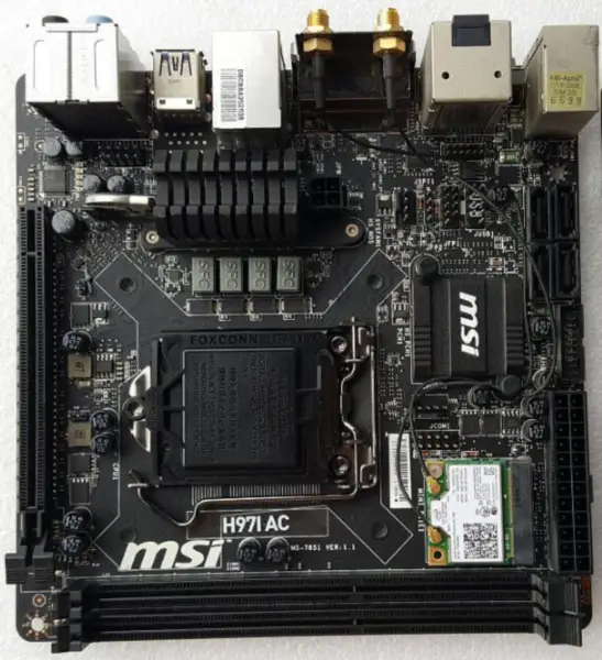 Placa base MSI H97I AC