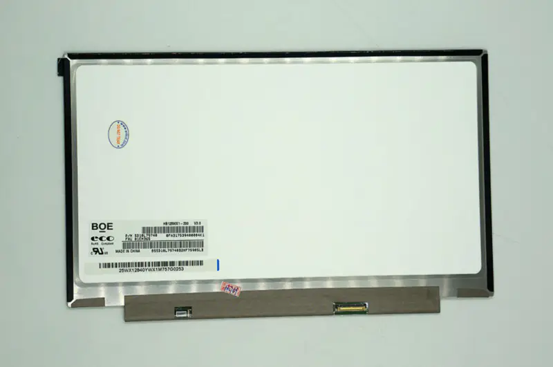 12,5 pulgadas BOE LCD LP125WH2 TPB1 HB125WX1-100 HB125WX1-200 para HP EliteBook 820 Pantalla LCD 30pin