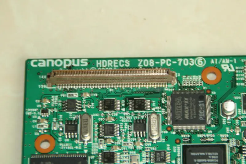 Tarjeta de adquisición multiformato para edición de vídeo en tiempo real Canopus HDRECS Z08-PC-703 Pegasus