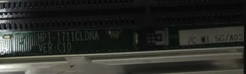 EVOC HPI-1711CLDNA VER:C10 PCISA Placa base industrial