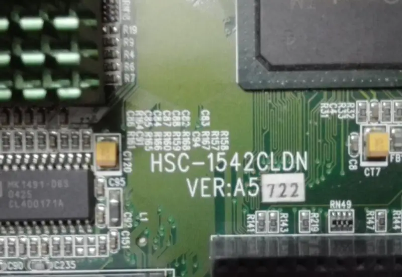 EVOC HSC-1542CLDN VER:A5 Placa base para equipos de control industrial