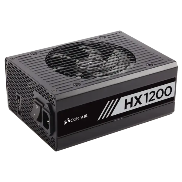 Cors Air Power 1200w Hx1200 Fuente De Alimentación De Sobremesa 80 Plus Platinum Módulo Completo Pcie5 Soporte Rtx 4090 Rps0077