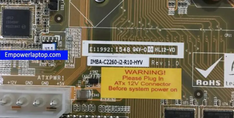 IEI IMBA-C2260-I2-R10 Rev:1.0 LGA1150 Placa base para equipos de control industrial