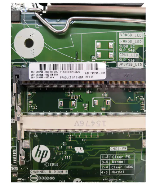 Placa base HP AIO Serie 20-R 23-R Intel LGA1150 793298-001 793298-003 IPSHB-AT IPSHB-AT