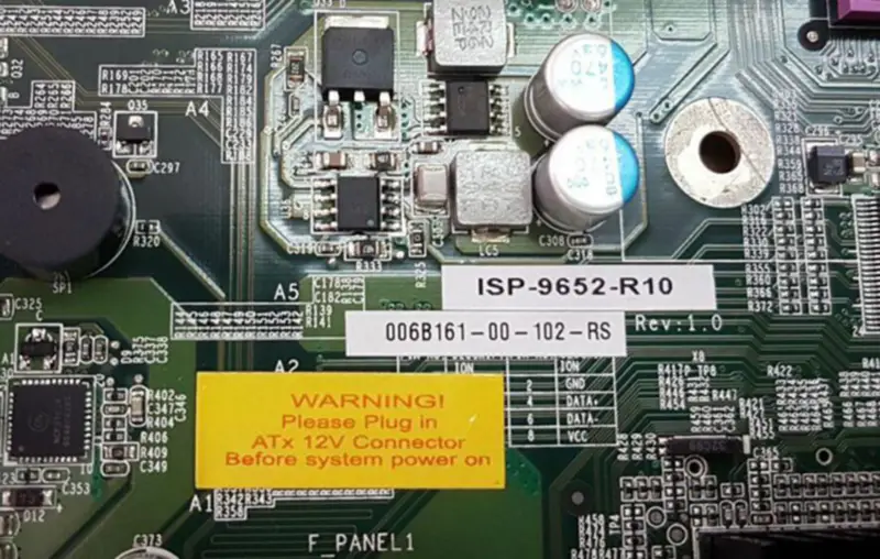 IEI ISP-9652-R10 Placa base para equipos industriales