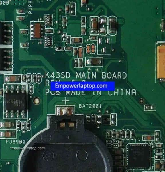 Placa base Asus K43SD