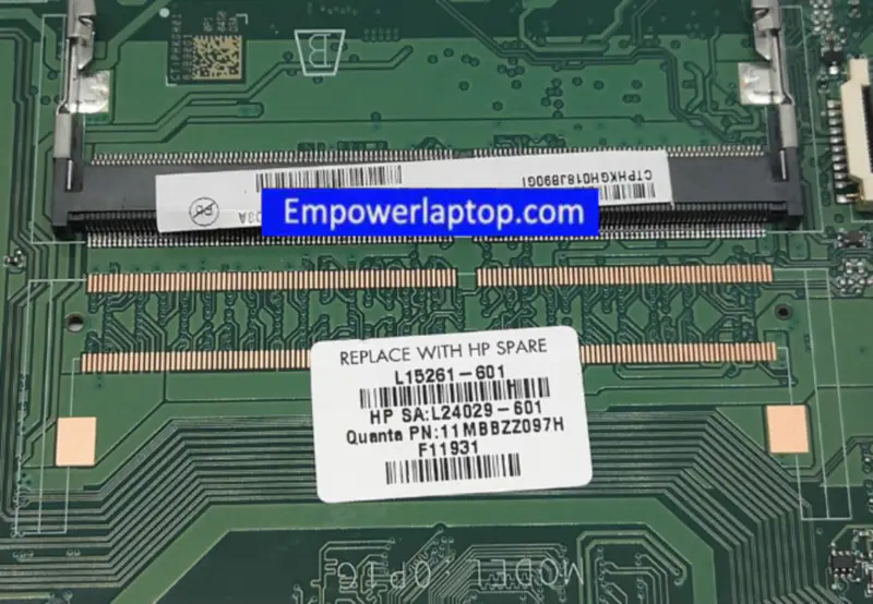 Placa base para portátil HP 246 G6 240 G6 245 G6 14-BW 14-BS L15261-001 L15261-501 L15261-601 DA0P1GMB6D0 N4000