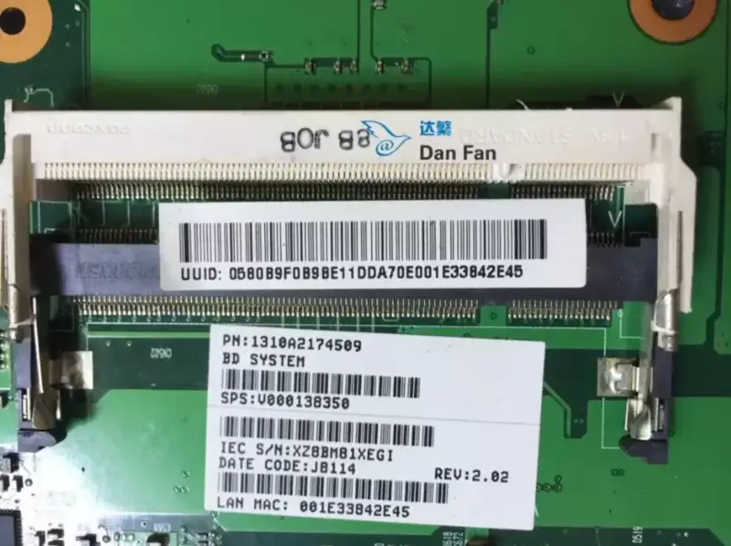 Toshiba Satellite L305D V000138350 Placa base