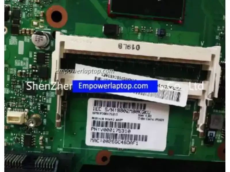 Toshiba Satellite L552 V00017530 6050A2335901-MB-A01 placa base