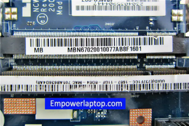 Placa base Acer E527 E627 5532 5517 NCWG0