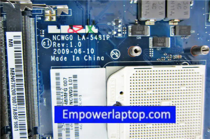 Placa base Acer E527 E627 5532 5517 NCWG0