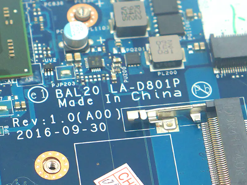 Placa base Dell 15 5567 17 5767 BAL20 LA-D801P con tarjeta gráfica dedicada