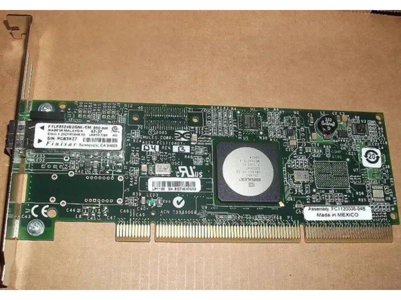 Tarjeta HBA FC Emulex LP1150 PCIx 4GB Single Port